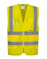 Executive Vest Hi-Vis | Yellow XS to 7XL